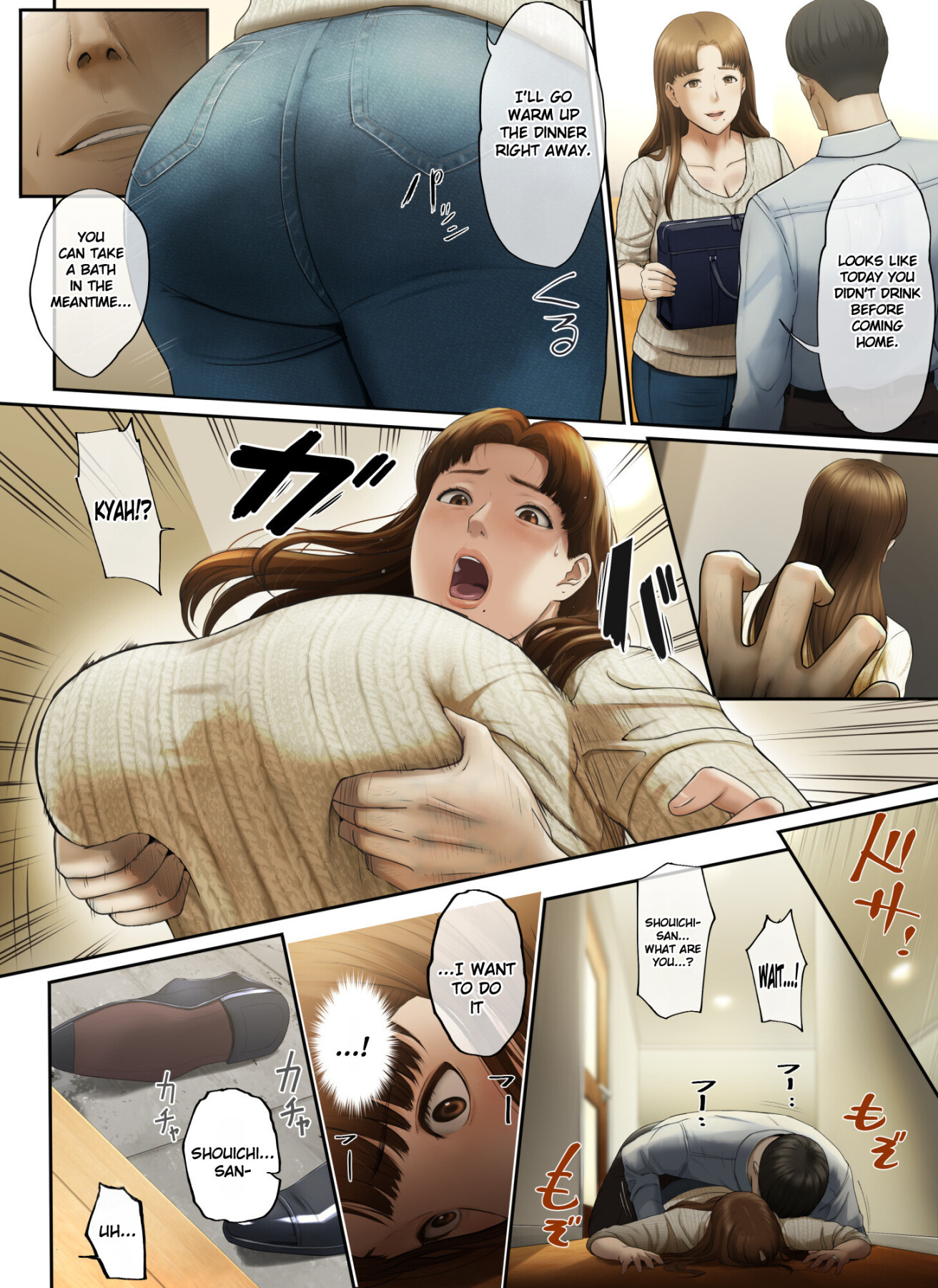 Hentai Manga Comic-My Wife Left Me Because I was -Read-34